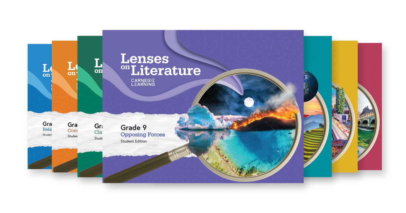 Lenses on Literature student textbook array