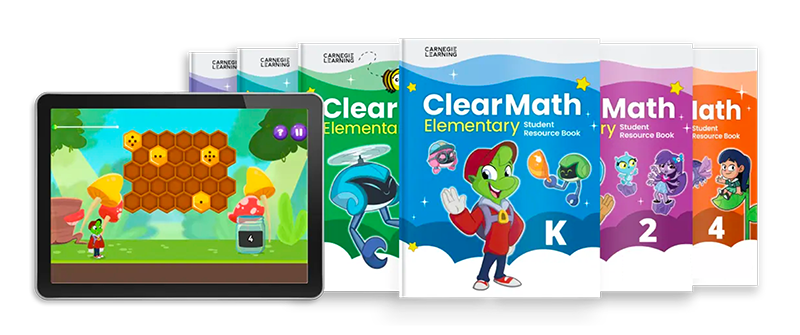 ClearMath Elementary books and digital experience