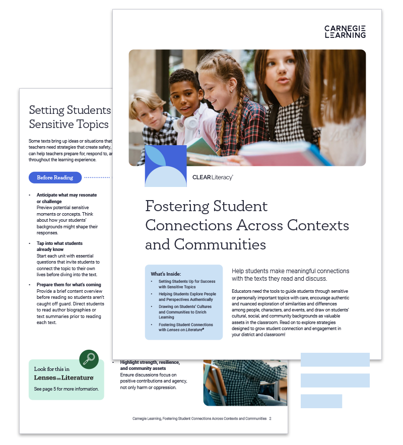 Image of the Fostering Student Connections guide
